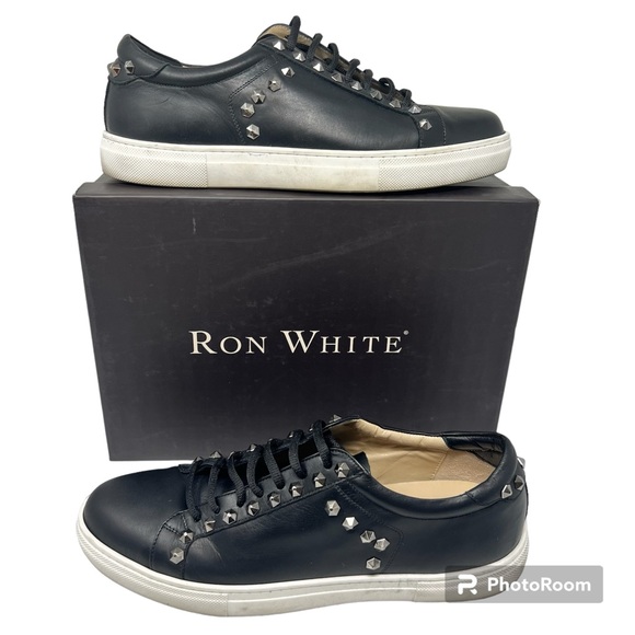 RON WHITE Studded Sneakers - Picture 3 of 9